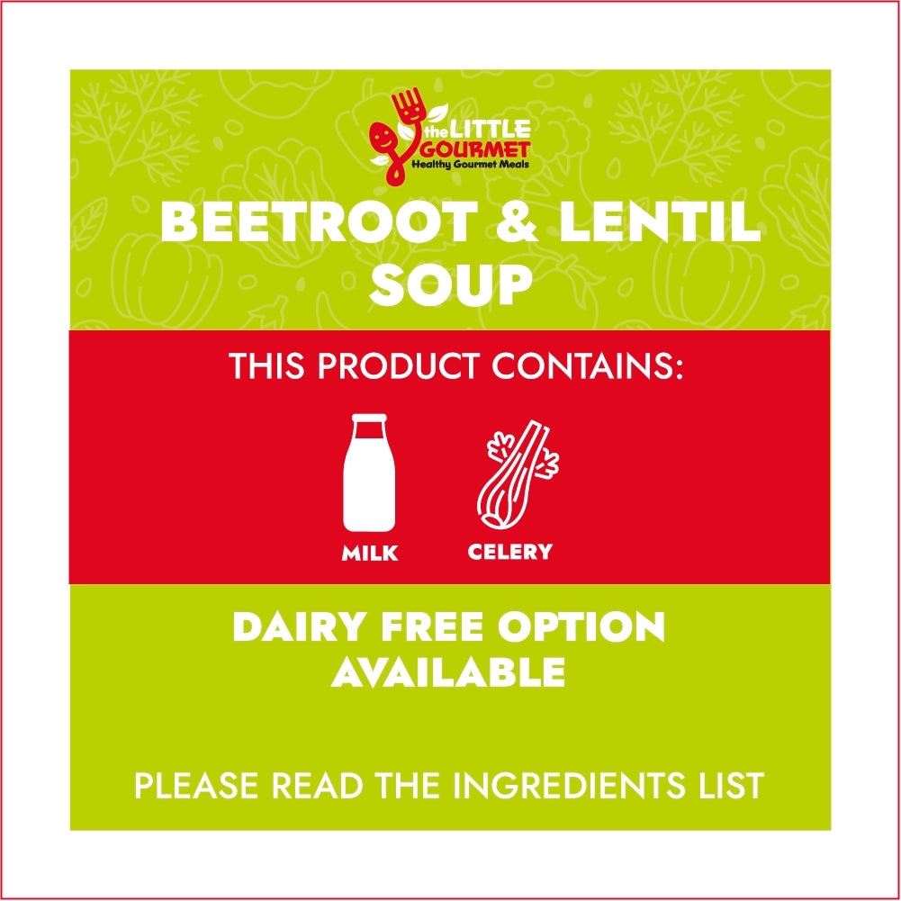 Beetroot & Lentil Soup