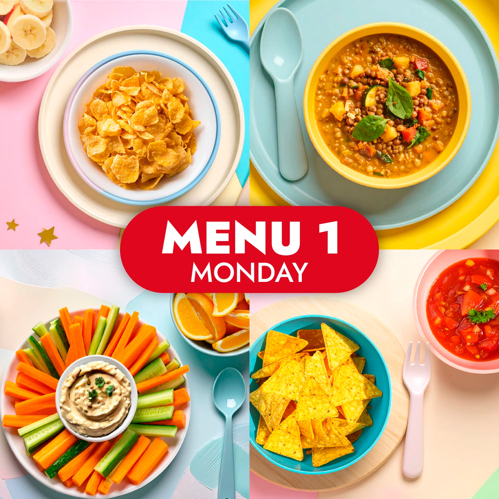 The Little Gourmet Childcare Menu 1 - Childcare meals for Monday